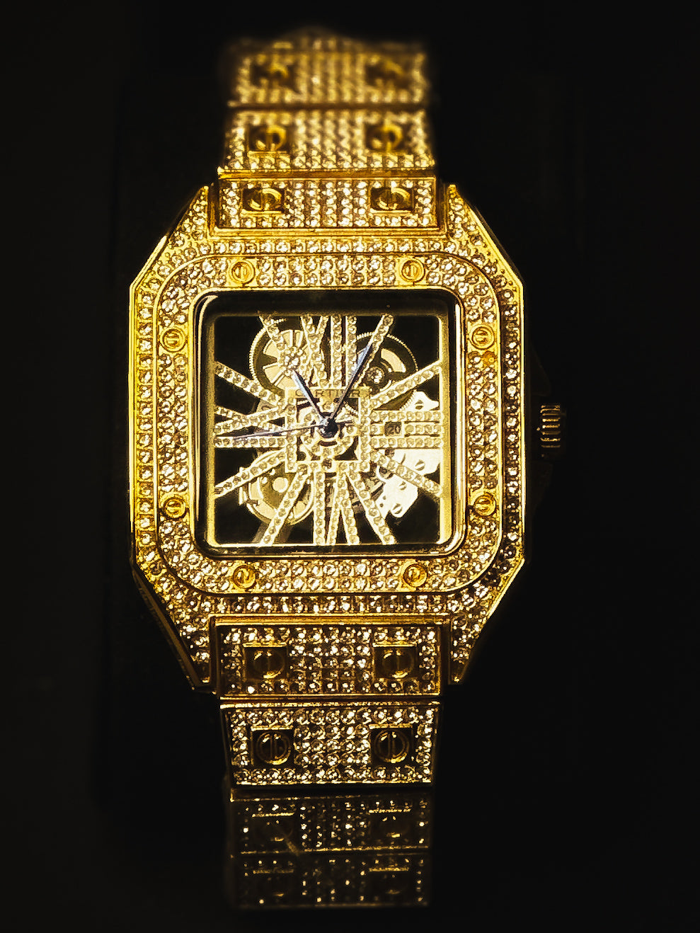 Golden Skeleton - Huge Dial