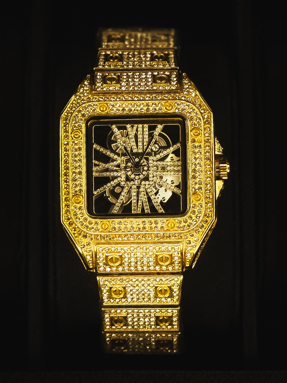 Golden Skeleton - Huge Dial