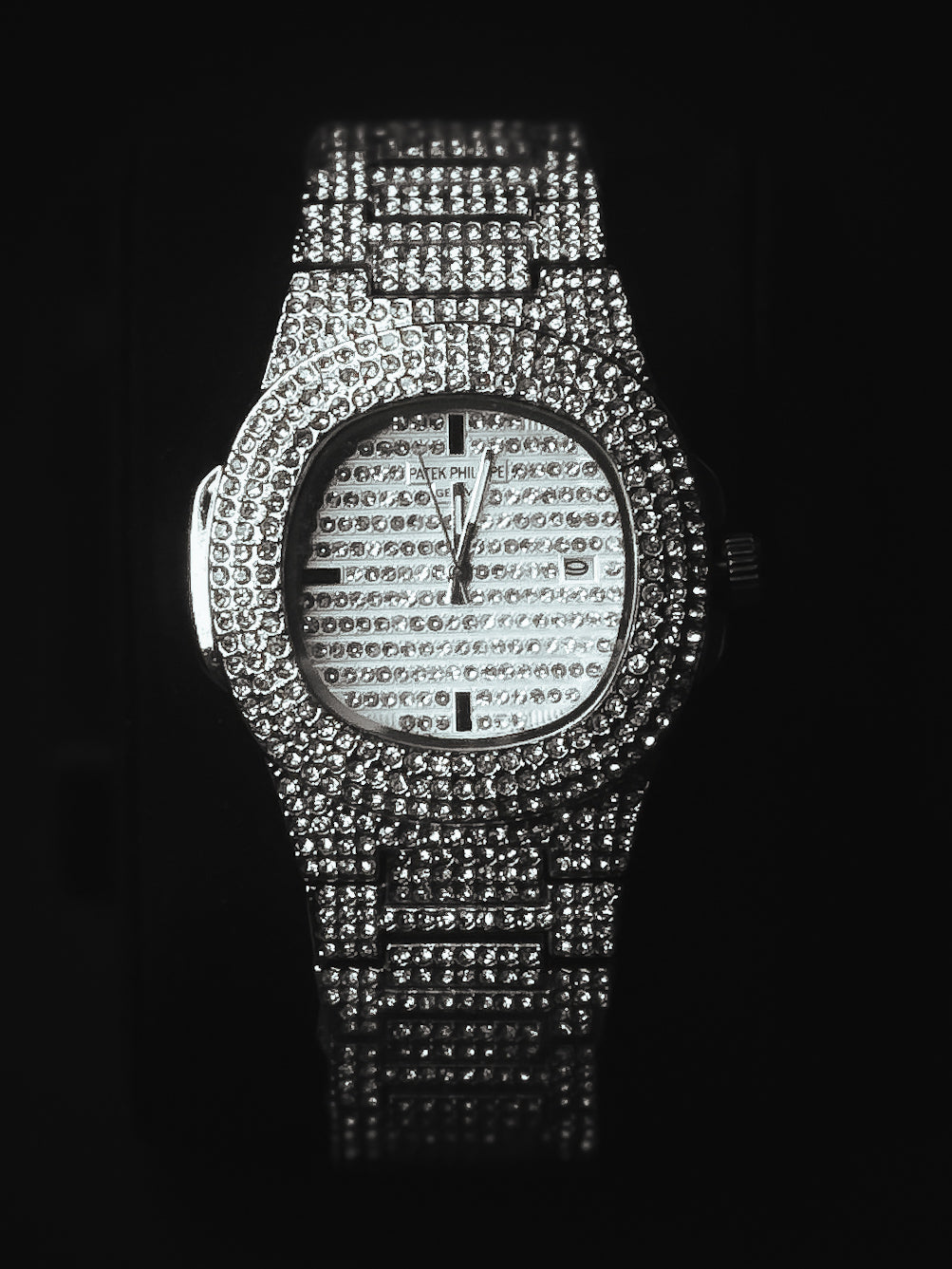 Silver Iced Out PP